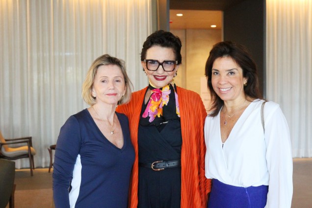 Sheila de Podestá, Moema Leão e Eliane Martins Sheila de Podestá, Moema Leão e Eliane Martins