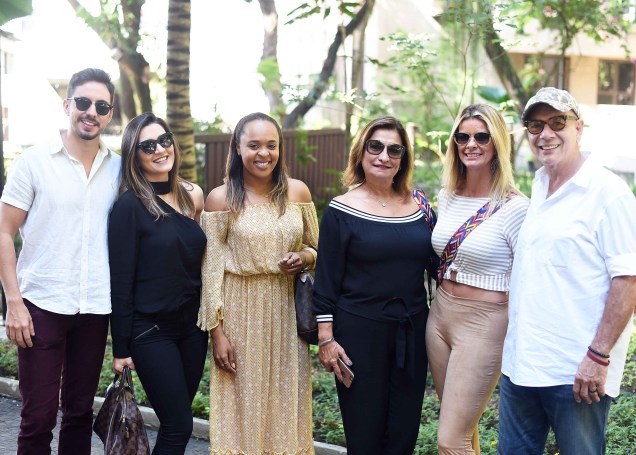 Bernardo Felippe, Monique Pampolha, Hannah Cabral, Tania Braida, Carla Pimentel e Caco Borges Bernardo Felippe, Monique Pampolha, Hannah Cabral, Tania Braida, Carla Pimentel e Caco Borges