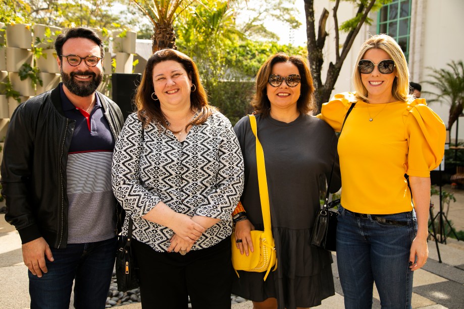 Bruno Carvalho, Fátima Barnabé, Catê Poli e Érica Salguero