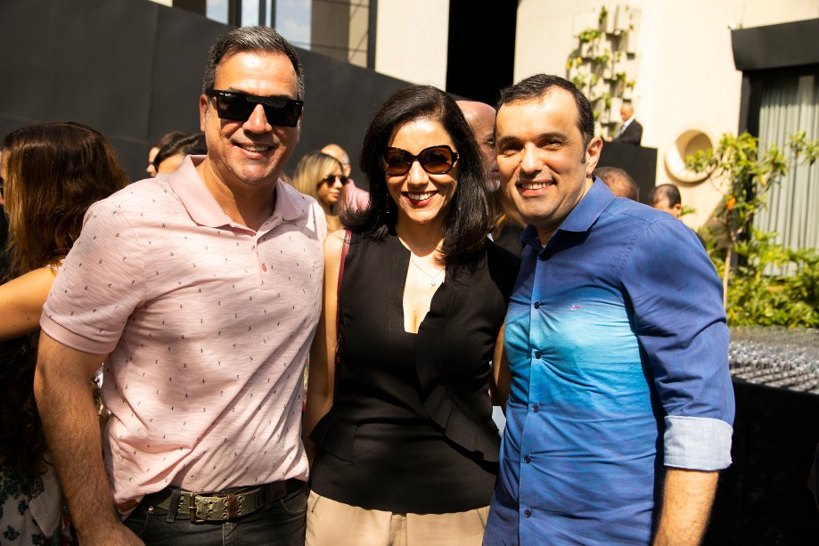 Cadu Torres, Cleide Gomes e Marco Frade