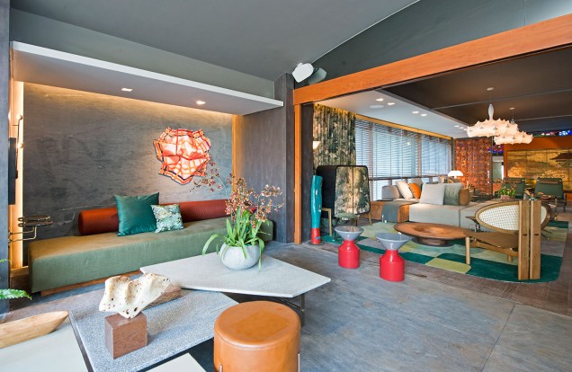 Ambiente que melhor valorizou o artista cearense - Living com Varanda, de Marcus Novais e Lucas Novais Ambiente que melhor valorizou o artista cearense - Living com Varanda, de Marcus Novais e Lucas Novais