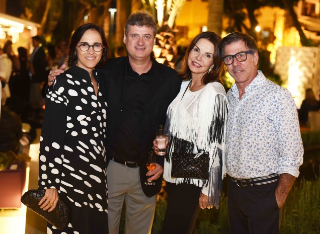 Gisele Taranto, Glauco Taranto, Patricia Mayer e Jairo de Sender