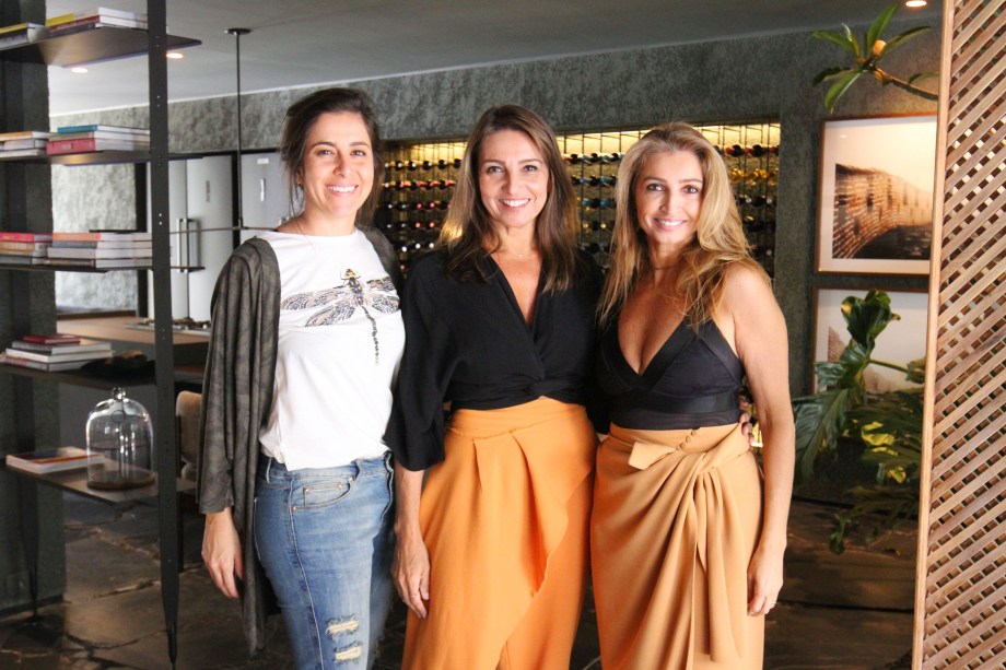 Isabela Souza, Waléria Gontijo e Isabel Valença Isabela Souza, Waléria Gontijo e Isabel Valença