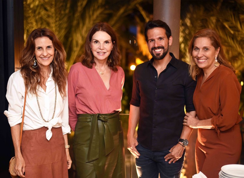 Cris Medici, Patricia Mayer, Bruno Carvalho e Bebel Sampaio