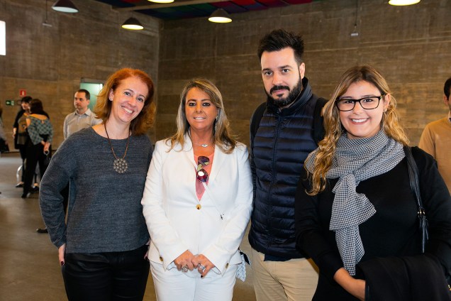 Bruna Russo, Ana Paula Porto, João Ribeiro e Juliana Fadiga