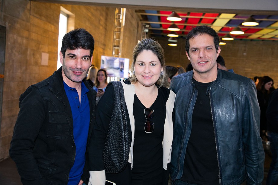 Alexandre Gusmão, Marília Pellegrini e Gustavo Paschoalim