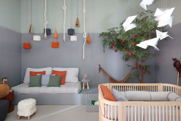 CASACOR São Paulo 2019. Quarto do bebê - MN Arquitetura CASACOR São Paulo 2019. Quarto do bebê - MN Arquitetura
