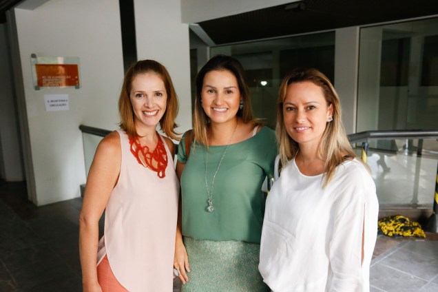 Alessandra Gandolfi, Samara Barbosa e Viviane Busch Alessandra Gandolfi, Samara Barbosa e Viviane Busch