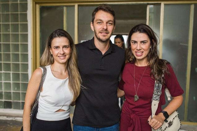Priscila, Rodrigo Schimit e Graziella Castanheira Priscila, Rodrigo Schimit e Graziella Castanheira