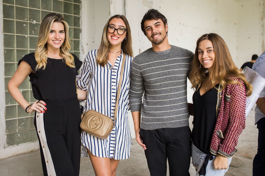 Sharon Fliter, Giovana Santana, Lucas Takaoka e Duda Gonzaga