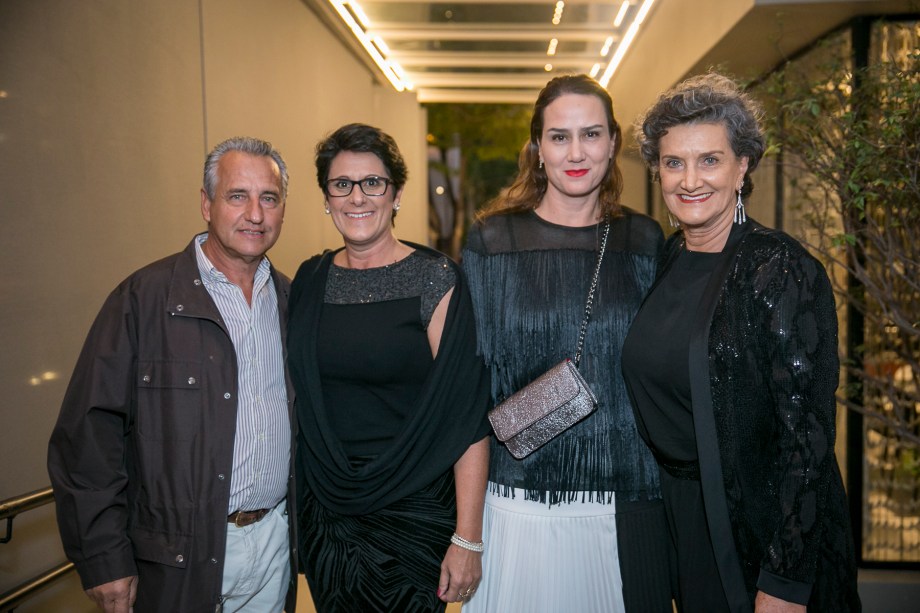 Luiz Bernardo, Francis Bernardo, Lauren Maurer e Marina nessi