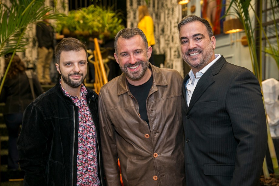 Vinicius Limoeiro, Renato Marcarenhas e Cadu Torres