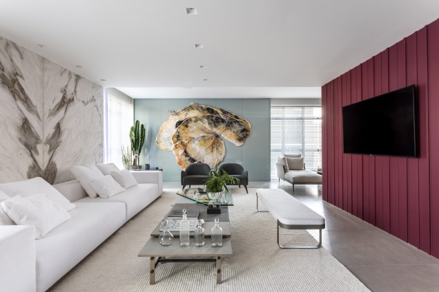 Hall e Living- Larissa Lóh, CASACOR Paraná 2019 (Eduardo Macarios/CASACOR) Hall e Living- Larissa Lóh, CASACOR Paraná 2019 (Eduardo Macarios/CASACOR)