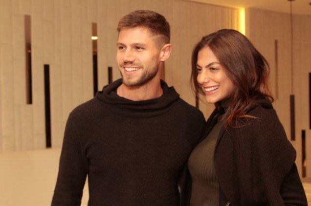 Jonas Sulzbach e Mariana Gonzalez Jonas Sulzbach e Mariana Gonzalez