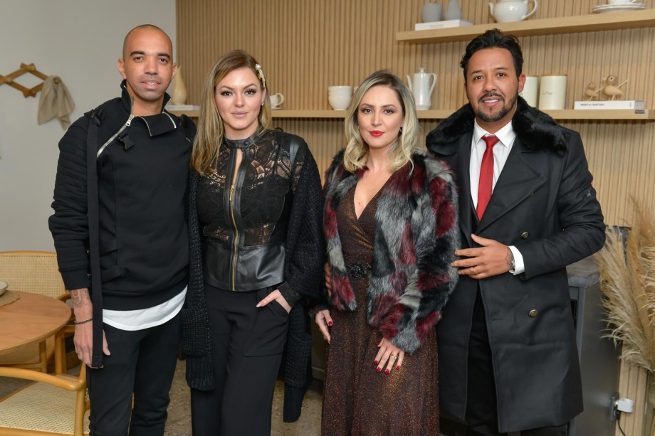 Diego Tardelli ,Linda Martins e Cris Araújo