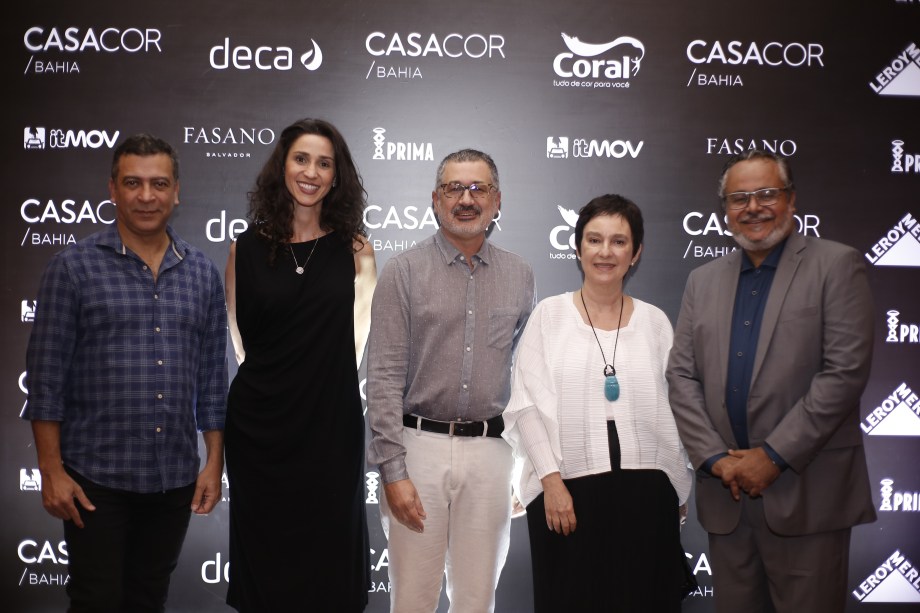 Pedro Ariel, Graziela de Caroli, Luiz Fernando de Almeida, Lívia Pedreira e João Carlos Oliveira