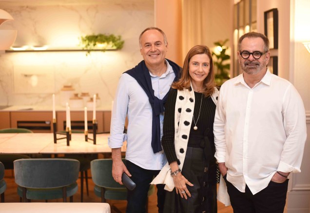 Gian Franco Ronchi, Fernanda Marcolini e Eduardo Machado Gian Franco Ronchi, Fernanda Marcolini e Eduardo Machado