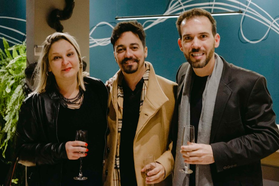 Carol Castellano, Marcelo Camargo e Jow Tardim