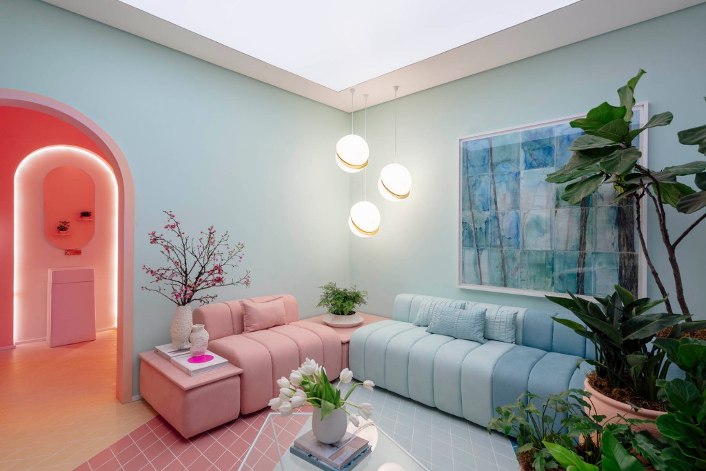 lavabo-tri-suave-marília-zimmermann-casacor-rio-grande-do-sul-2019-4 Cores; CASACOR; Coral