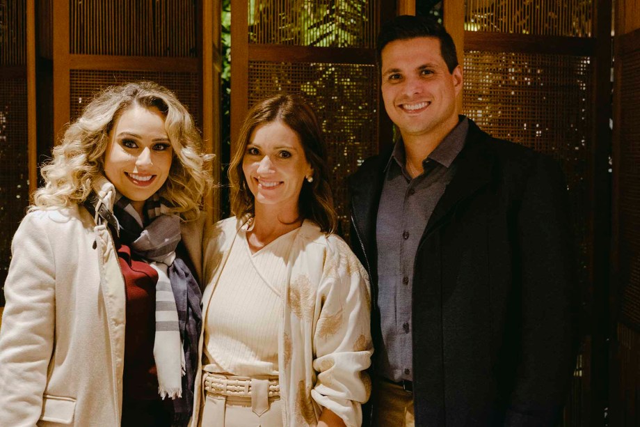 Stefania Pereira, Cacau Ribeiro e Arthur Pereira