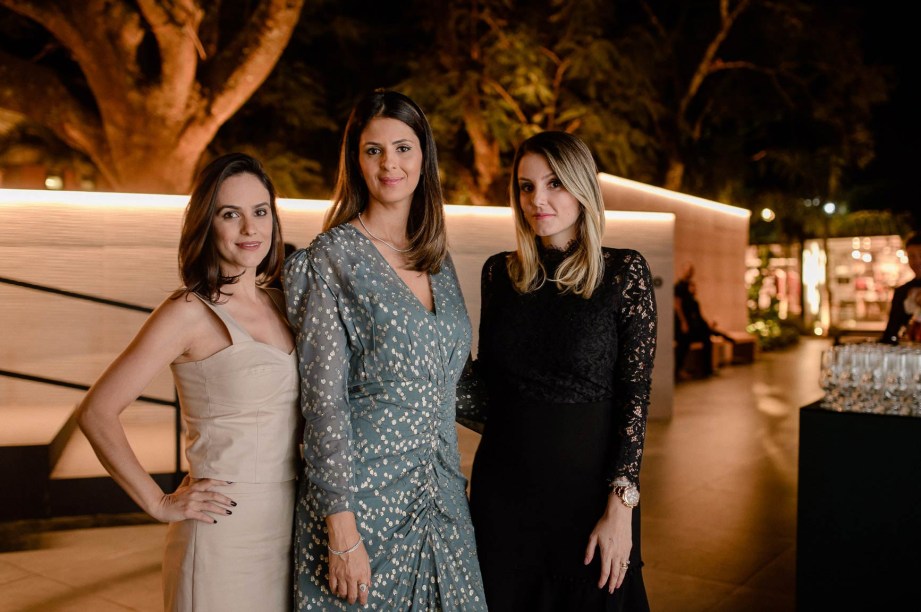 Renata Vieira, Juliana Velloso e Laisa Figueiredo