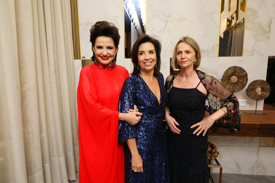 Moema Leão, Eliane Martins e Sheila Podestá