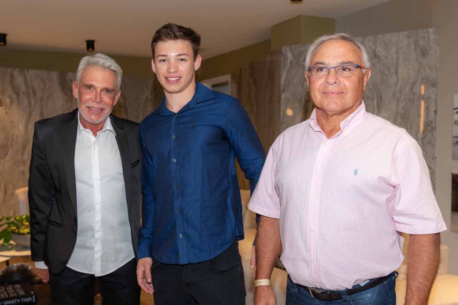 Leo Shetman, Claudio Souza Guedes e Adriano Largman Guedes.