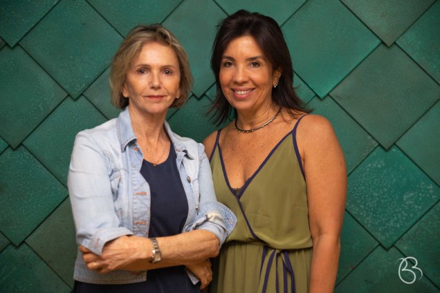 Sheila de Podestá e Eliane Martins. Sheila de Podestá e Eliane Martins.
