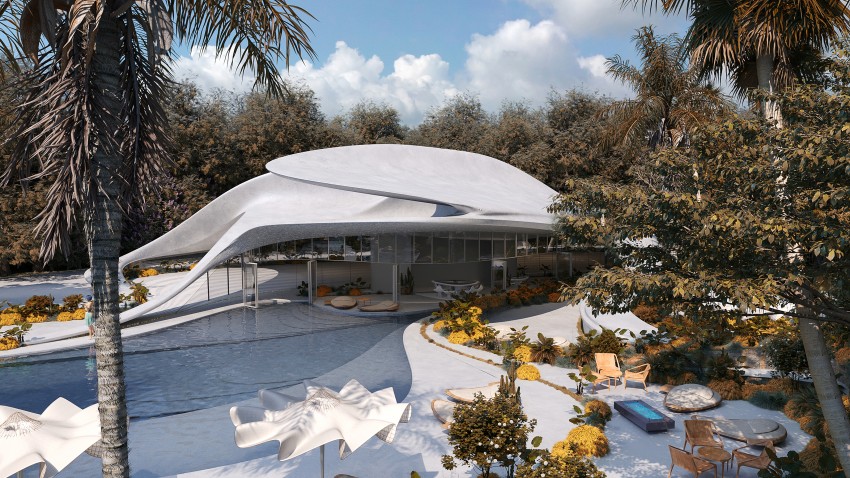 Villa G01 2 MASK Arquitetos projetaram a residência de luxo “Villa G01” com vista panorâmica do mar, em uma das áreas mais exclusivas do norte da Sardenha, Itália.