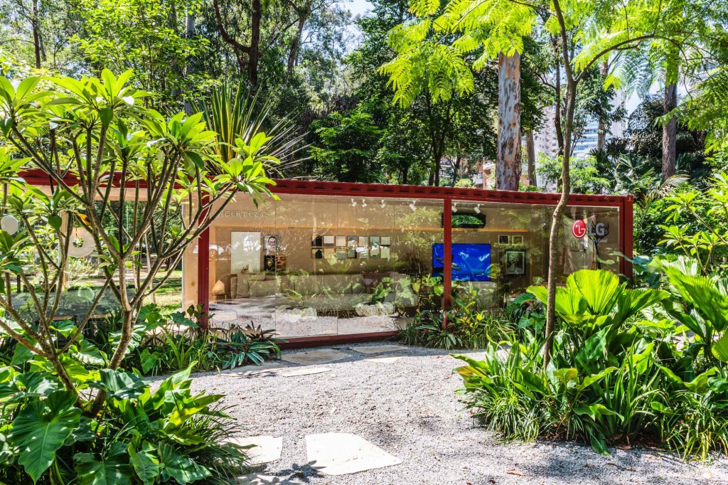 bia abreu janelas casacor 2020 sao paulo casa conectada lg paisagismo jardim arquitetura sustentabilidade foto renato navarro