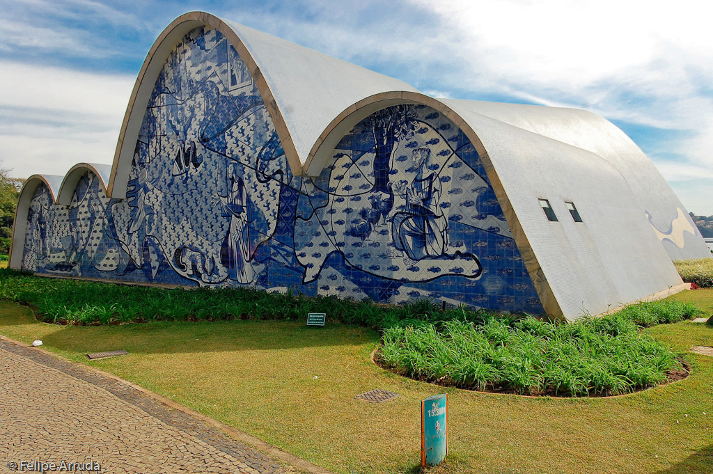 Igreja Pampulha Oscar Niemeyer foto Felipe Arruda