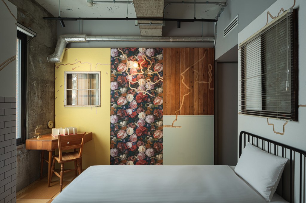 Play WallRoom Quarto PlayWall, do hotel BnB Wall, localizado em Tòquio, Japão