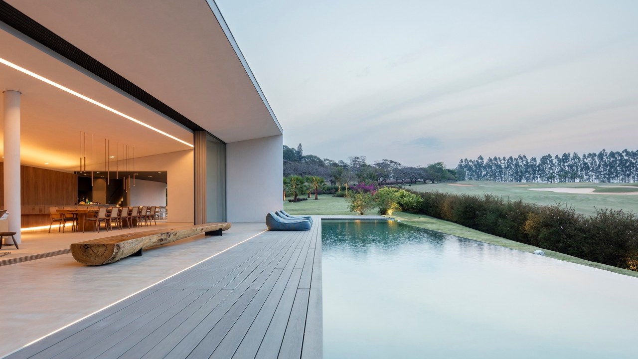 casa JY piscina na área externa