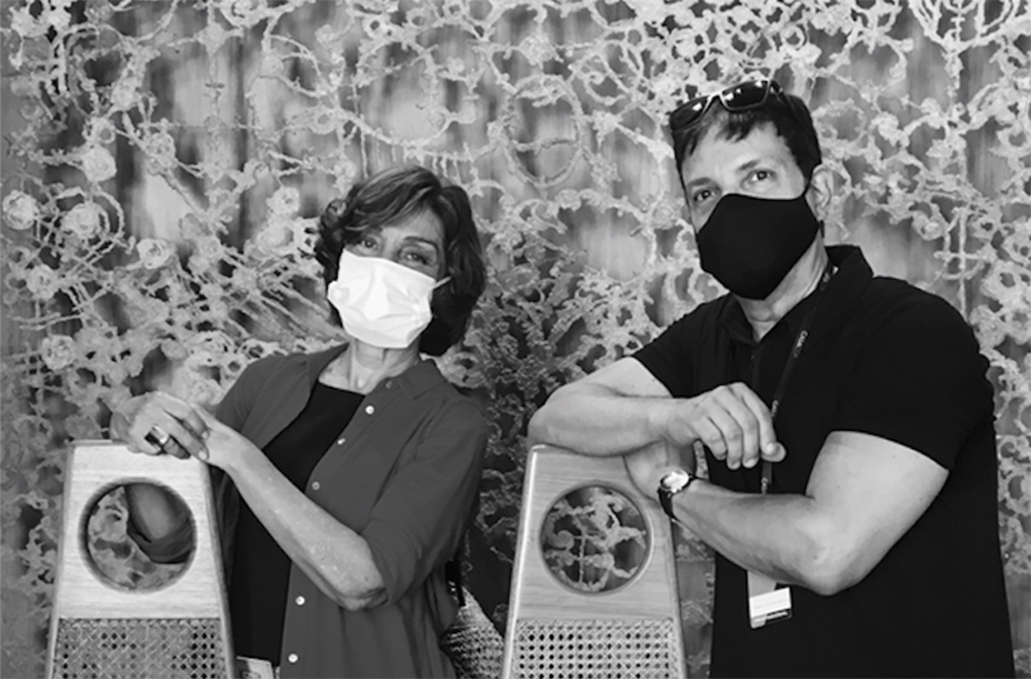 heloisa mario Heloisa Amaral Peixoto e Mario Costa Santos no ambiente Sala de Arte “Contemplação” da CASACOR RIo de Janeiro 2021