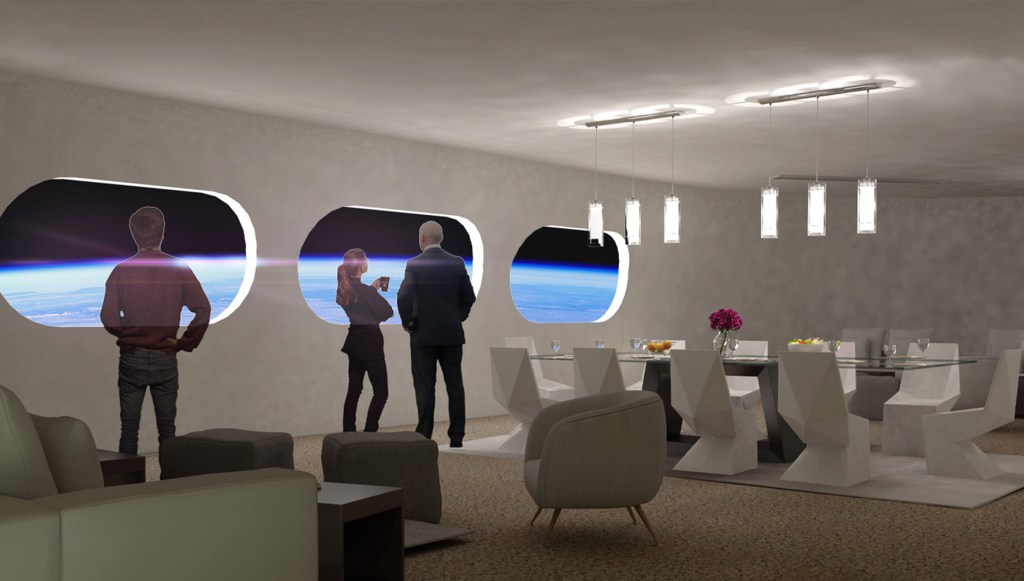 qual o tamanho do hotel espacial qual o tamanho do hotel espacial