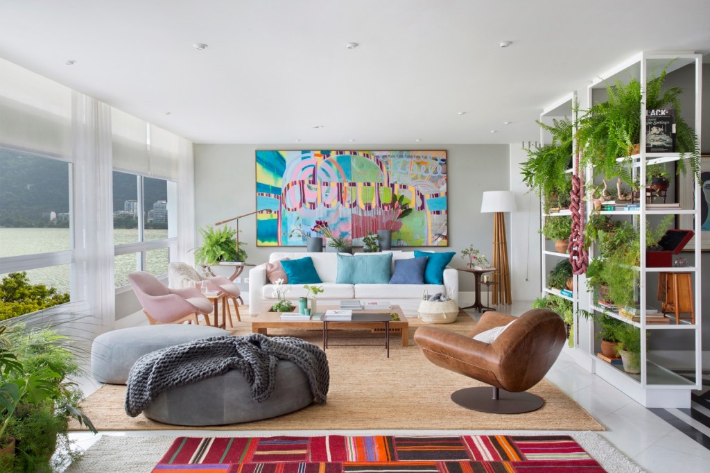 apartamento-anna_luiza_rothier10 No Rio, apartamento tem plantas por todos os lados