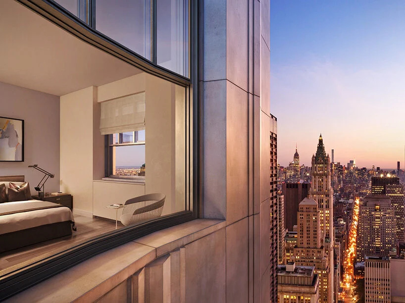 one-wall-street-new-york-ralph-walker-designboom-15 novo prédio residencial; nova york; One Wall Street