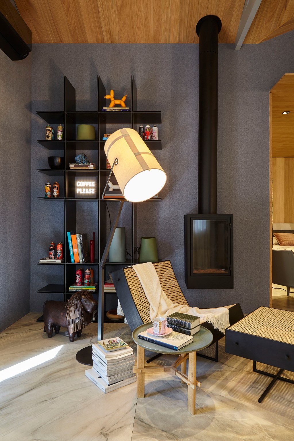 Olegário de Sá – Cozy House. CC SP 19. Poltrona Benjamin, de Gustavo Bittencourt Cozy House. Olegário de Sá - CASACOR São Paulo 2019. Poltrona Benjamin de Gustavo Bittencourt
