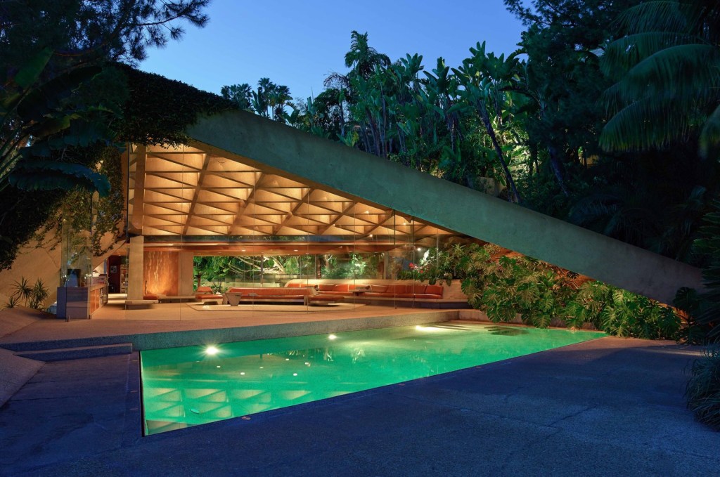 Sheats+Goldstein The Sheats-Goldstein House,1961, LA, EUA - John Lautner