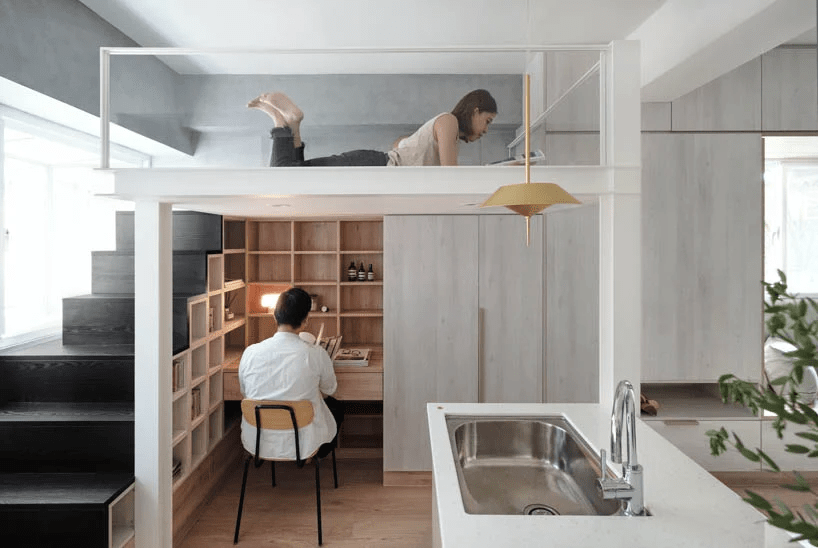 decoracao-de-apartamento-pequeno Projeto contou com espaços integrados e marcenaria para tornar a integração mais aconchegante