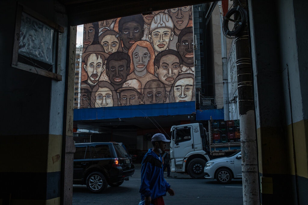 foto arte mural 6 arte urbana; são paulo; grafite; muralistas; questões sociais e raciais