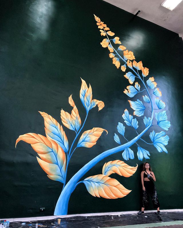 arte em parede; artistas mulheres; traços finos; decoração; arquitetura; design de interiores; arte; wall art