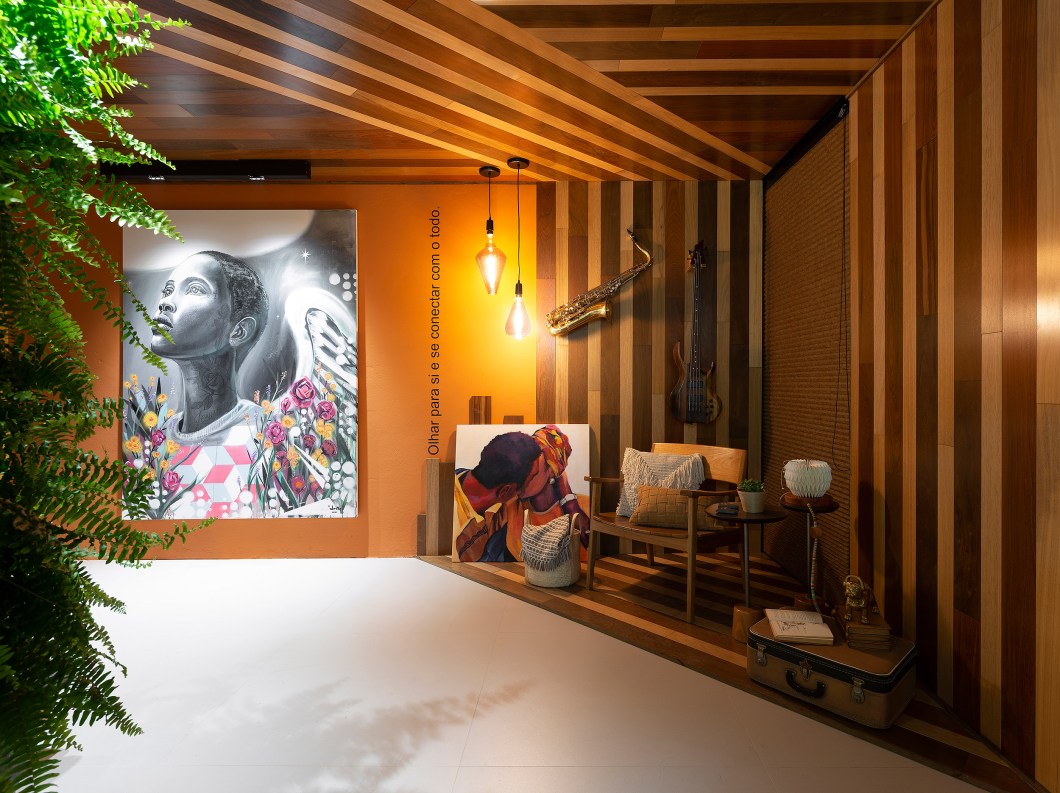 ATrajetóriah! - Vanessa Buonomo e Gabriela Bosco Dutra. Para ressignificar o que importa, dando luz ao que é fundamental para uma vida plena, este projeto traz a alegria das cores e da arte para dentro de casa, junto com o aconchego da madeira e das tramas. A intenção é lembrar que, por mais complexa que seja a fase que se está vivendo, nunca devemos parar de sonhar. ATrajetóriah! - Vanessa Buonomo e Gabriela Bosco Dutra. Para ressignificar o que importa, dando luz ao que é fundamental para uma vida plena, este projeto traz a alegria das cores e da arte para dentro de casa, junto com o aconchego da madeira e das tramas. A intenção é lembrar que, por mais complexa que seja a fase que se está vivendo, nunca devemos parar de sonhar.