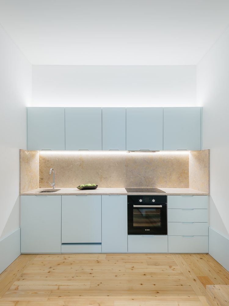 Cozinha minimalista por Aurora Arquitectos