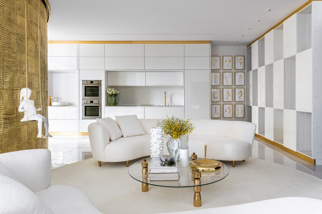 Simplesmente Dourado, por Brunete Fraccaroli- CASACOR 2021 | Simplesmente Dourado, por Brunete Fraccaroli- CASACOR 2021 |