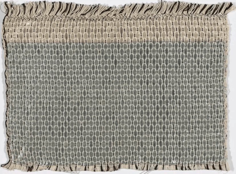Captura de Tela 2021-09-03 às 17.03.55 Gunta Stölzl, Amostra de tecido para cortina , c. 1927. © 2017 Artists Rights Society (ARS), Nova York / VG Bild-Kunst, Bonn.