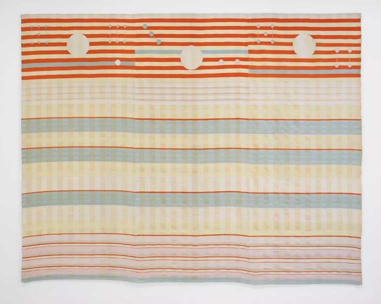 Captura de Tela 2021-09-03 às 17.10.02 Benita Koch-Otte, Woven Wall Hanging, 1923-24. Fabricado por Bauhaus Weaving Workshops, Weimar.
