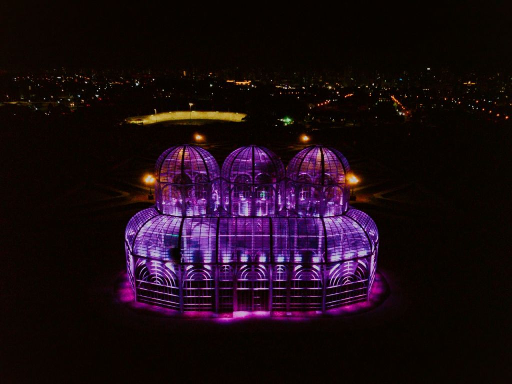 jardim botânico iluminação fibrose cística curitiba