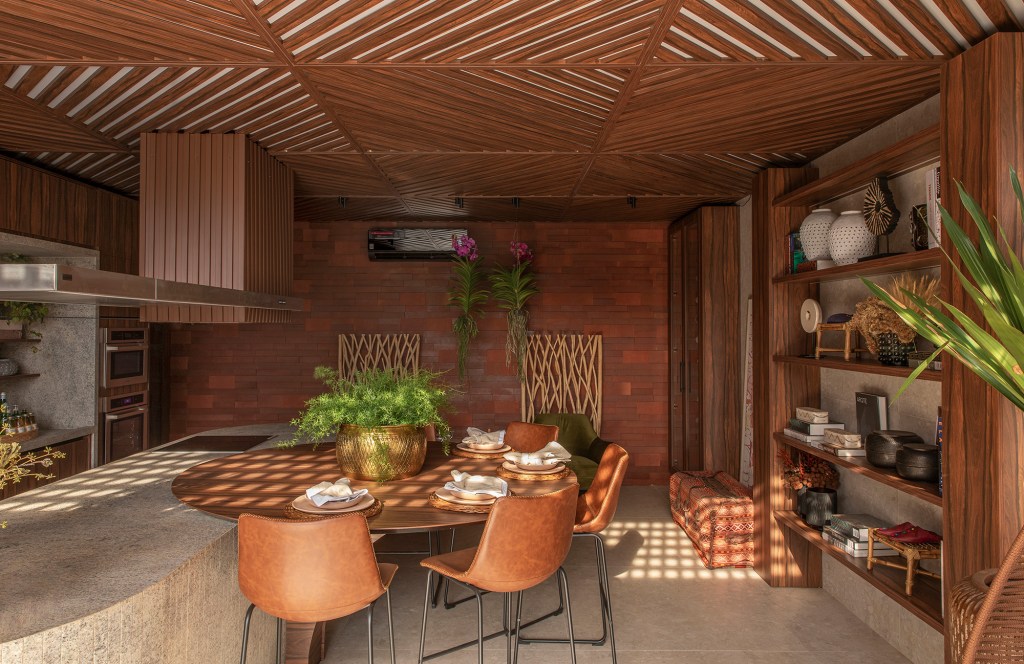 Rafael Granero e Ana Livia Mafra - Cuisine Berbere, projeto da CASACOR Ribeirão Preto 2021.