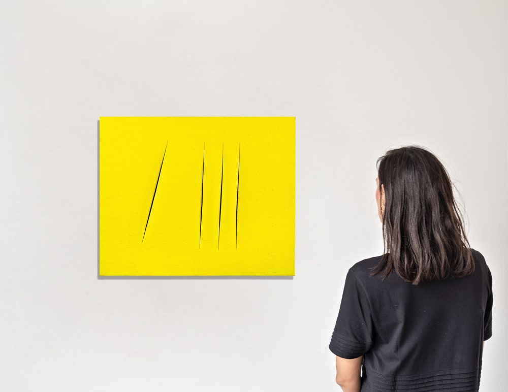 Lucio Fontana na Cardi Gallery Art Basel Miami 2021 miami art basel 2021 design